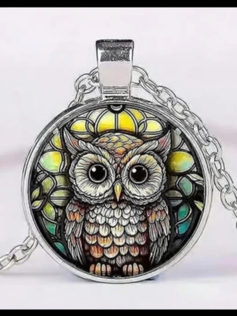 Owl Pendant Necklace New